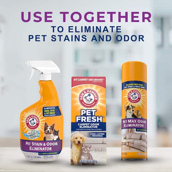 ARM & HAMMER 30 oz. Carpet and Room Pet Fresh Odor Eliminator 11448 - The Home  Depot