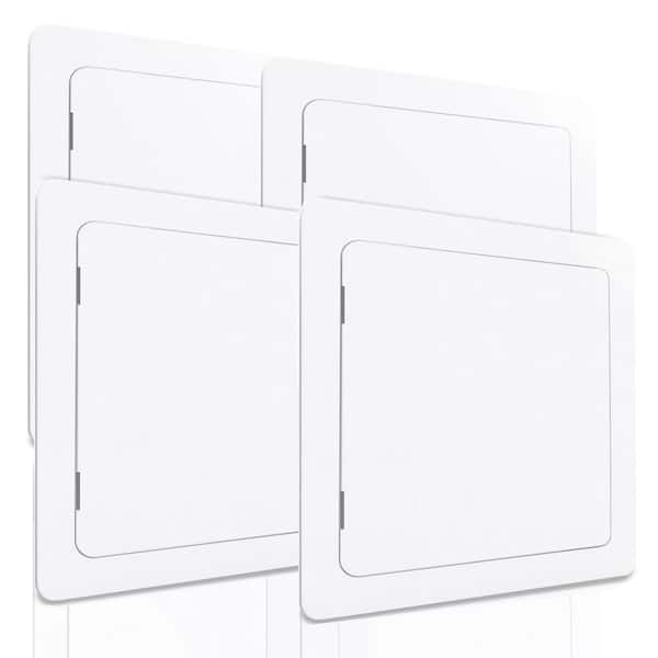 Morvat 12 in. x 12 in. Plastic Drywall Access Panel in White (4-Pack)