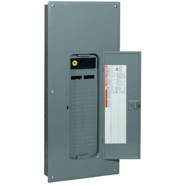 Square D QO 200 Amp 40-Space 40-Circuit Indoor Main Breaker Load Center with Cover