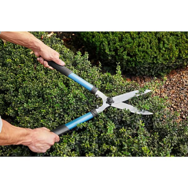 Cisvio 9.65 in. Extendable Hedge Shears 25 in. to 35 in. Hand