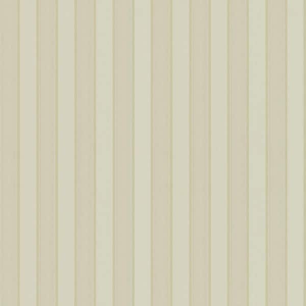 Sirpi Zeta Light Yellow Moire Stripe Vinyl Wallpaper