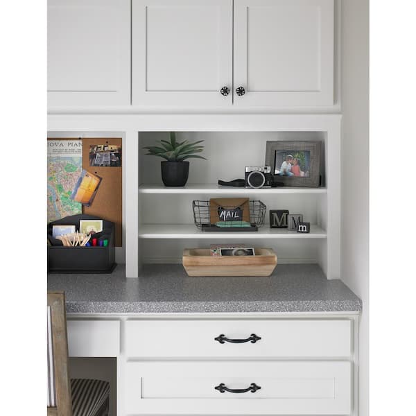 4 ft. x 8 ft. Laminate Sheet in Flint Crystall with Matte Finish