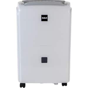 50 pt. up to 400 sq.ft. Dehumidifier with Built in Pump in White