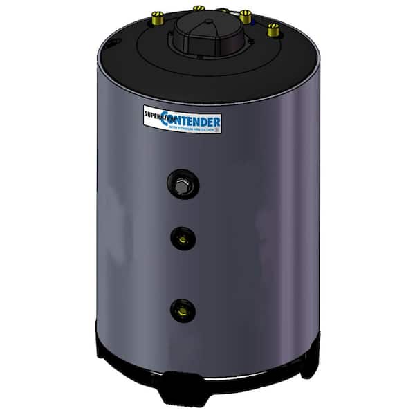 SuperStor 40 gal. Contender Titanium Glass-Lined Steel Indirect Fired Water Heater Storage Tank
