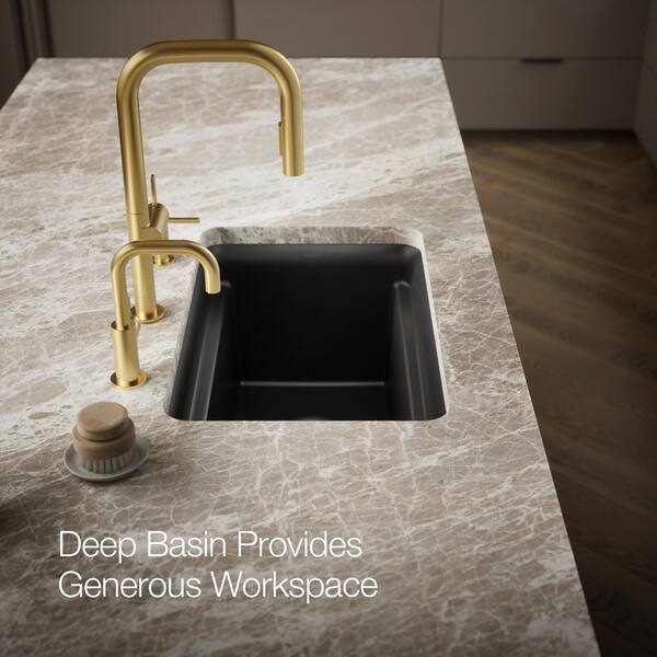 KOHLER Cairn 18-5/16 in. x 27-1/2 in. x12-5/8 in. Composite