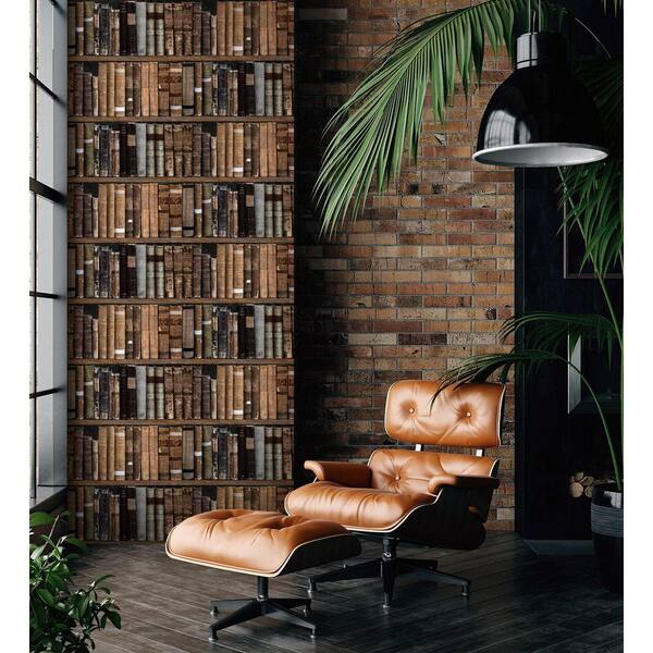 Vintage Wood Pattern Vinyl Sticker Roll - 45cm X 10m, Self-Adhesive Wall/Furniture Paper