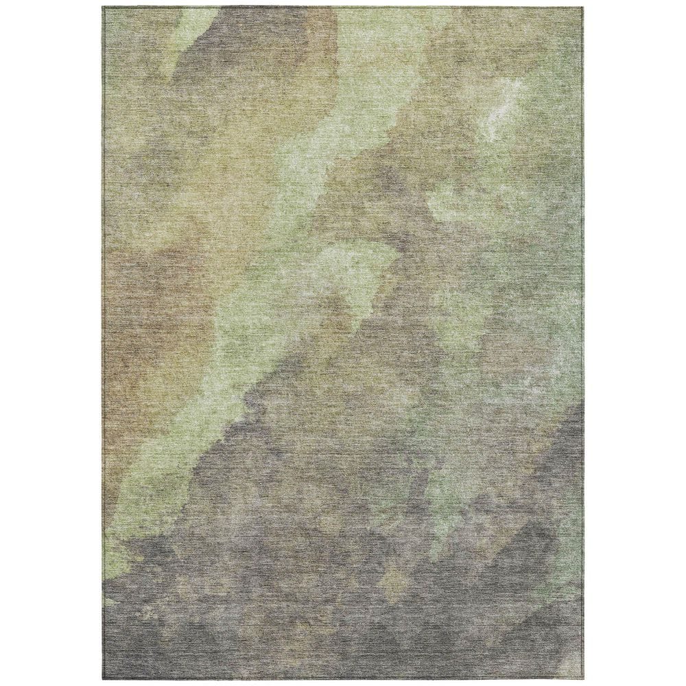 Chantille Machine Washable Indoor/Outdoor Abstract ACN1983 Aloe 3 ft. x 4 ft. Area Rug price history on PriceWatchPro