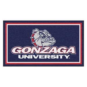NCAA Gonzaga University 3 ft. x 5 ft. Ultra Plush Area Rug