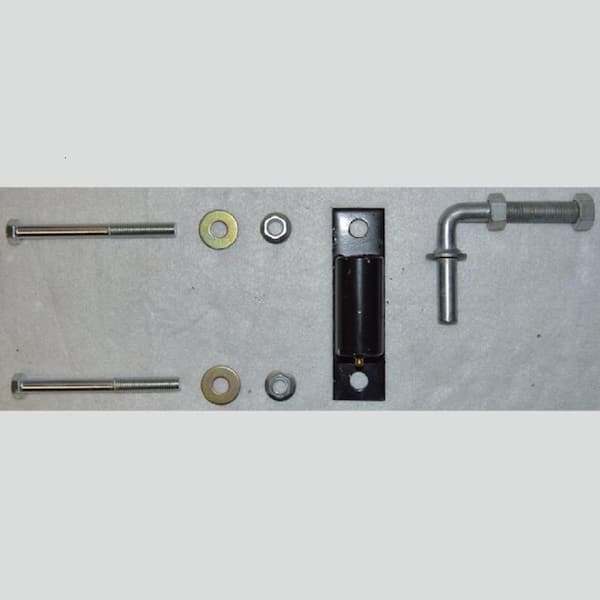 Aleko Small Hinge J-Bolt for Driveway Gates - 1/2-Inch - LM113 LM113-AP - Garage Cabinets Online