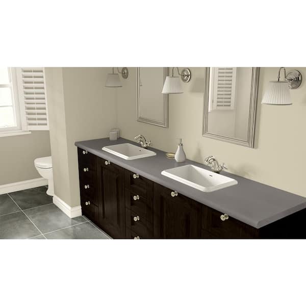 5 ft. x 12 ft. Laminate Sheet in Misted Zephyr with Matte Finish