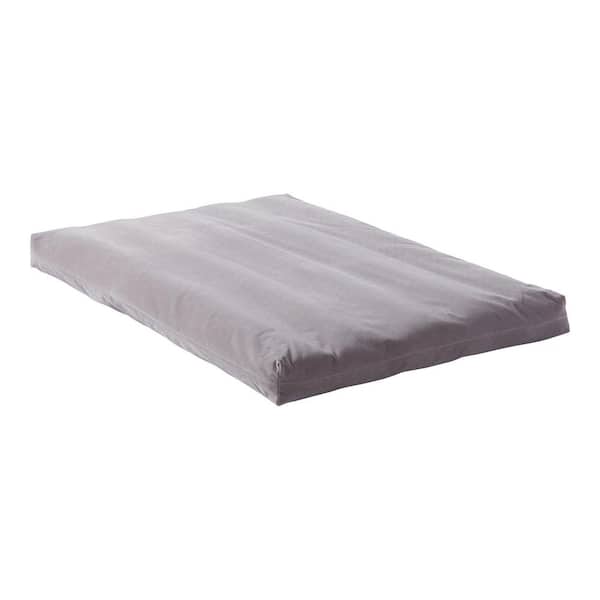 Happy Hounds Cooper Extra Small Deluxe Gray Reversible Microfiber Crate Pad