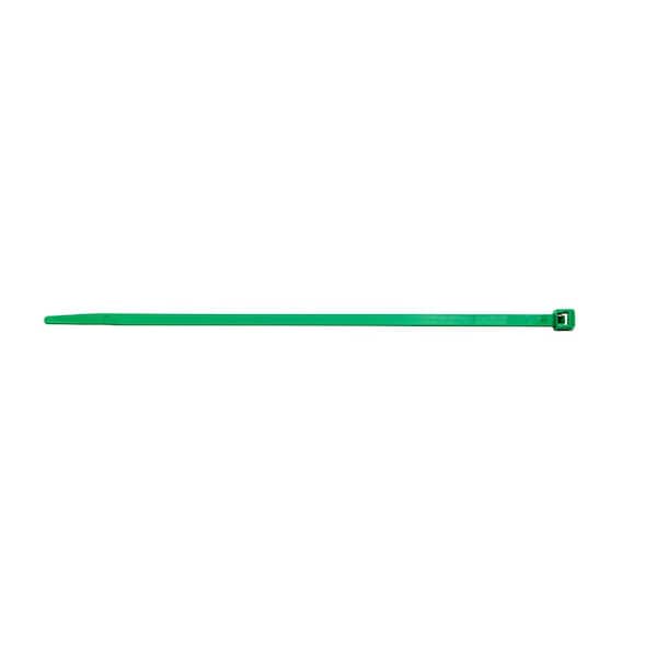 5.6 in. E-Z Off Green UV Cable Tie (1000 Bag)