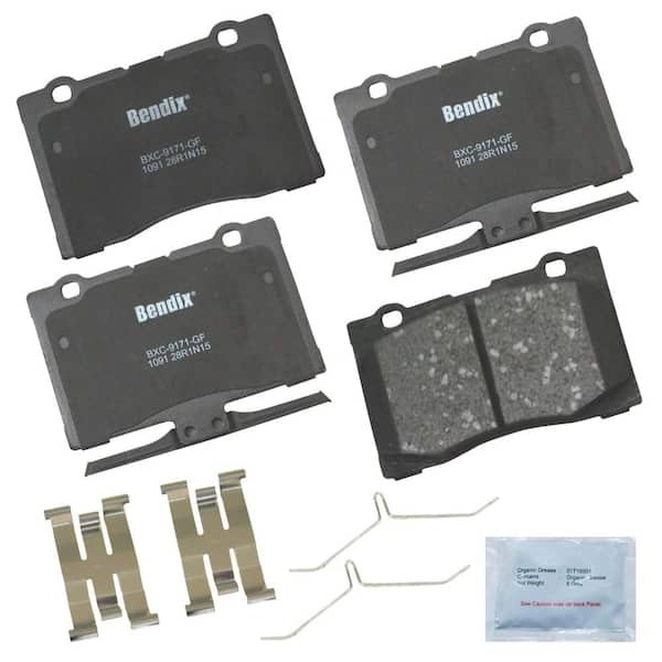 Bendix Premium Copper Free Disc Brake Pad Set 1998-2000 Honda Civic 1.6L