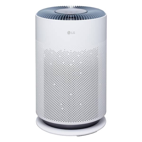 True Puricare 360-NanoFiber 2059 sq. ft. HEPA Filter Tower Air Purifier Fan and Cleaner in White Wi-Fi Enabled