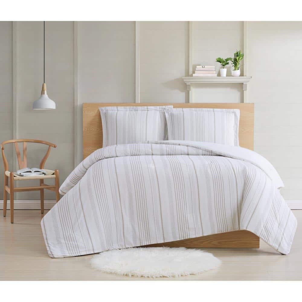 Threshold Classic Stripe Full/Queen Comforter Set