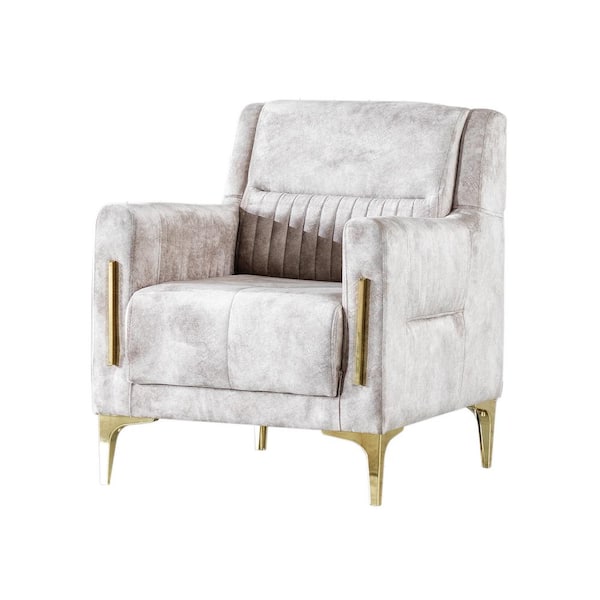 Ottomanson Stylish Collection Beige Armchair