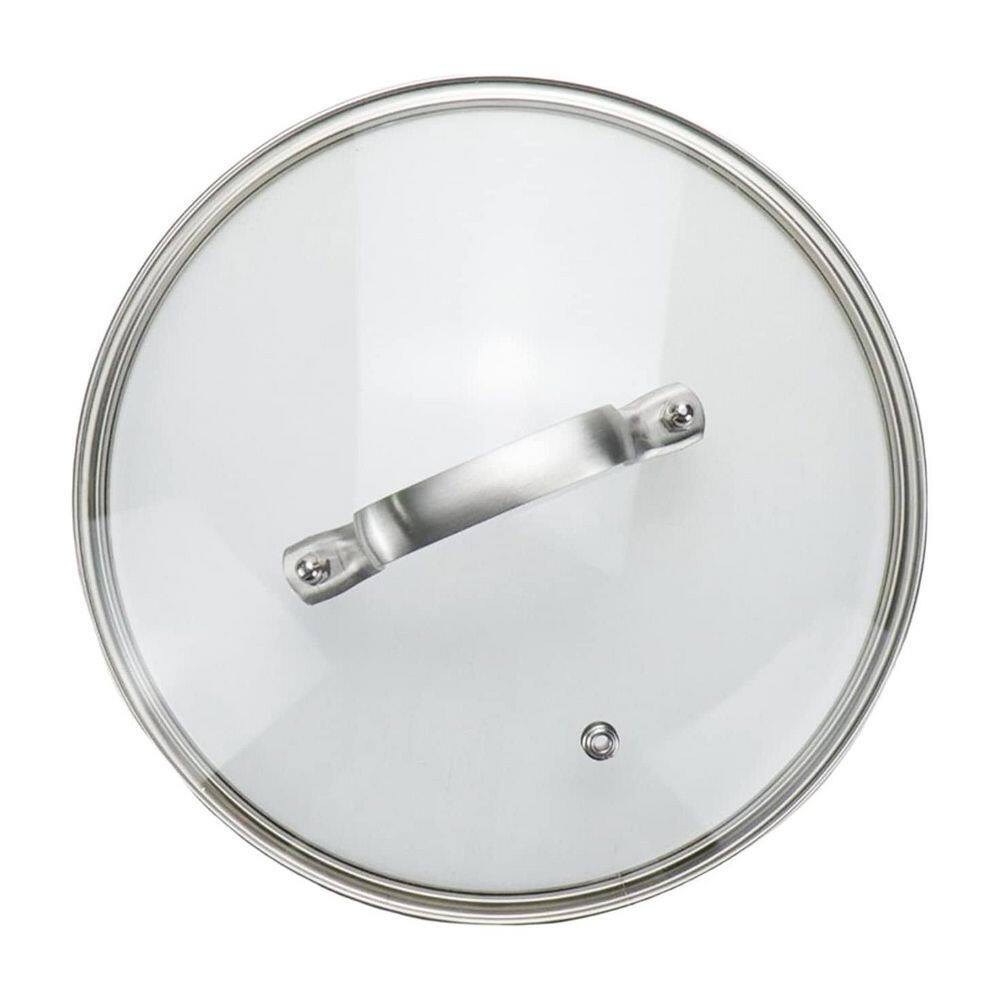 Matte Silver Tempered Glass Stainless Steel Handle High Temp Resistant Clear Lid with Air Port 1-Piece Set price history on PriceWatchPro