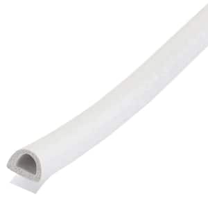 1/4 in. x 5/16 in. x 17 ft. White Premium Thermoplastic Rubber Platinum Window Seal for Medium Gaps