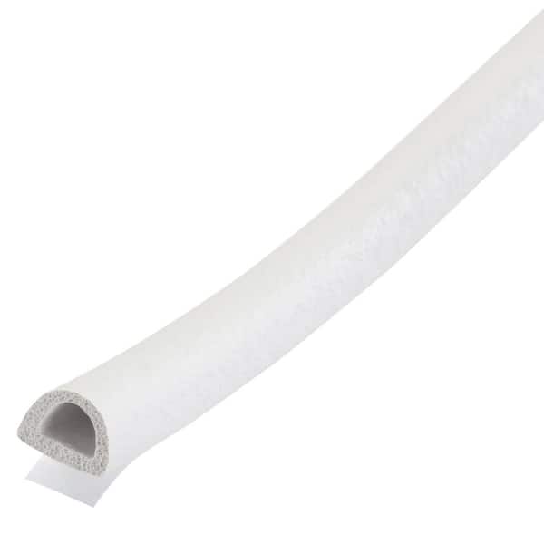 M-D Building Products 1/4 in. x 5/16 in. x 17 ft. White Premium  Thermoplastic Rubber Platinum Window Seal for Medium Gaps 05684 - The Home  Depot