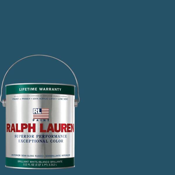Ralph Lauren 1-gal. Reservoir Blue Semi-Gloss Interior Paint