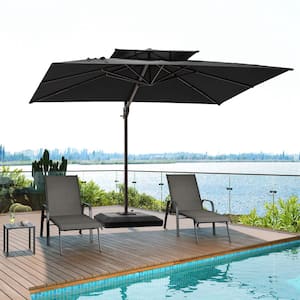 home decorators collection 8.9 ft cantilever patio umbrella in black PURPLE LEAF Outdoor 9' x 9' Square All-Weather Grey Maximize your comfort with the Pellebant 9 ft I’ve been looking for a