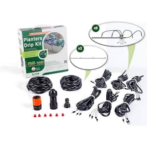 24 ft. Dripper Watering Kit with Dripper Heads