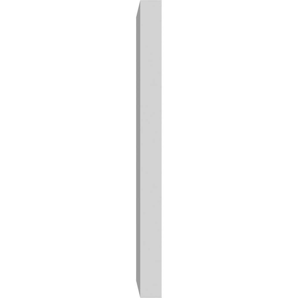 White PVC Standard Foster Plinth Block Moulding