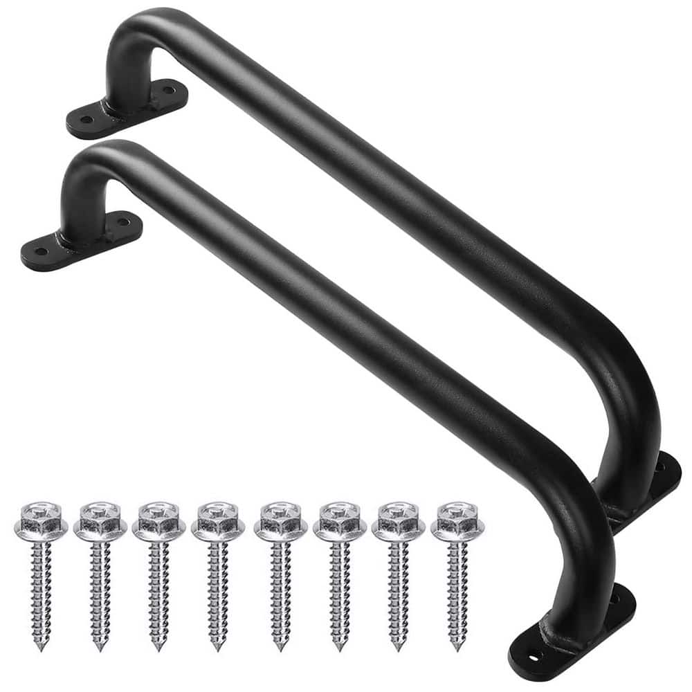 Playground Handles Series [Black] [Metal] Set of 2-Pack - Safety Handles for Swing Sets, Playhouse, Treehouse, Jungle price history on PriceWatchPro