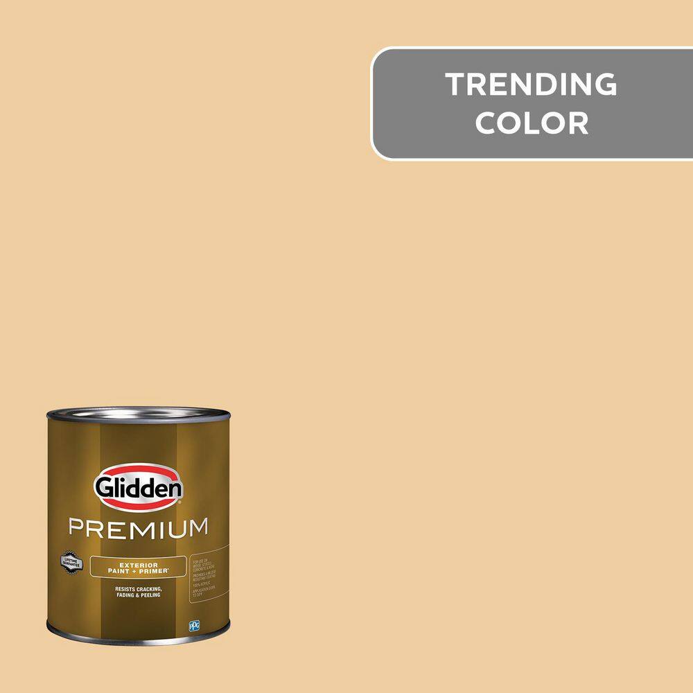 1 qt. Toffee Crunch Semi-Gloss Exterior Latex Paint price history on PriceWatchPro