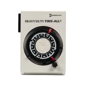 HB110 Series 20 Amp Air Conditioner and Appliance Plug-In Timer - White