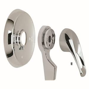 1-Handle Tub and Shower Faucet Trim Kit for Mixet Non-Pressure Balanced Valves in Chrome (Valve Not Included)