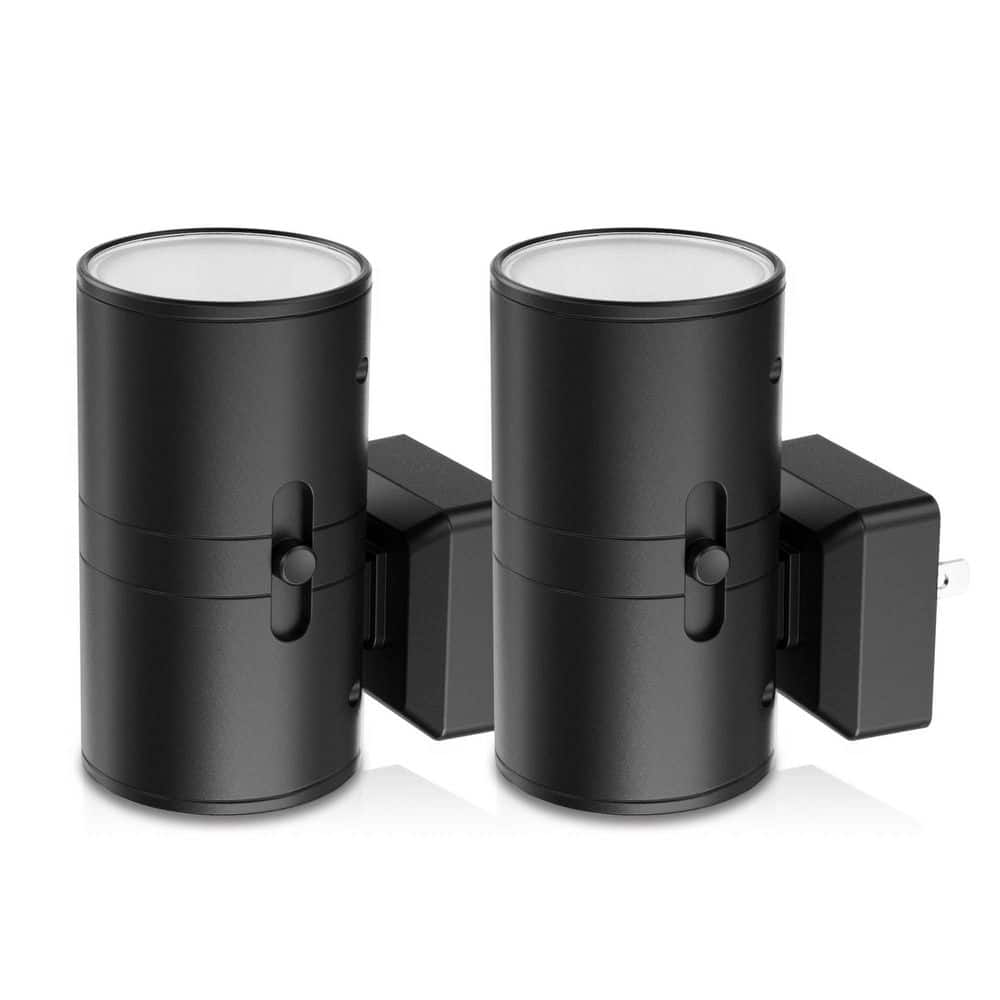 YANSUN LED Red Night Light Plug in, Dimmable Sleep Aid Light w