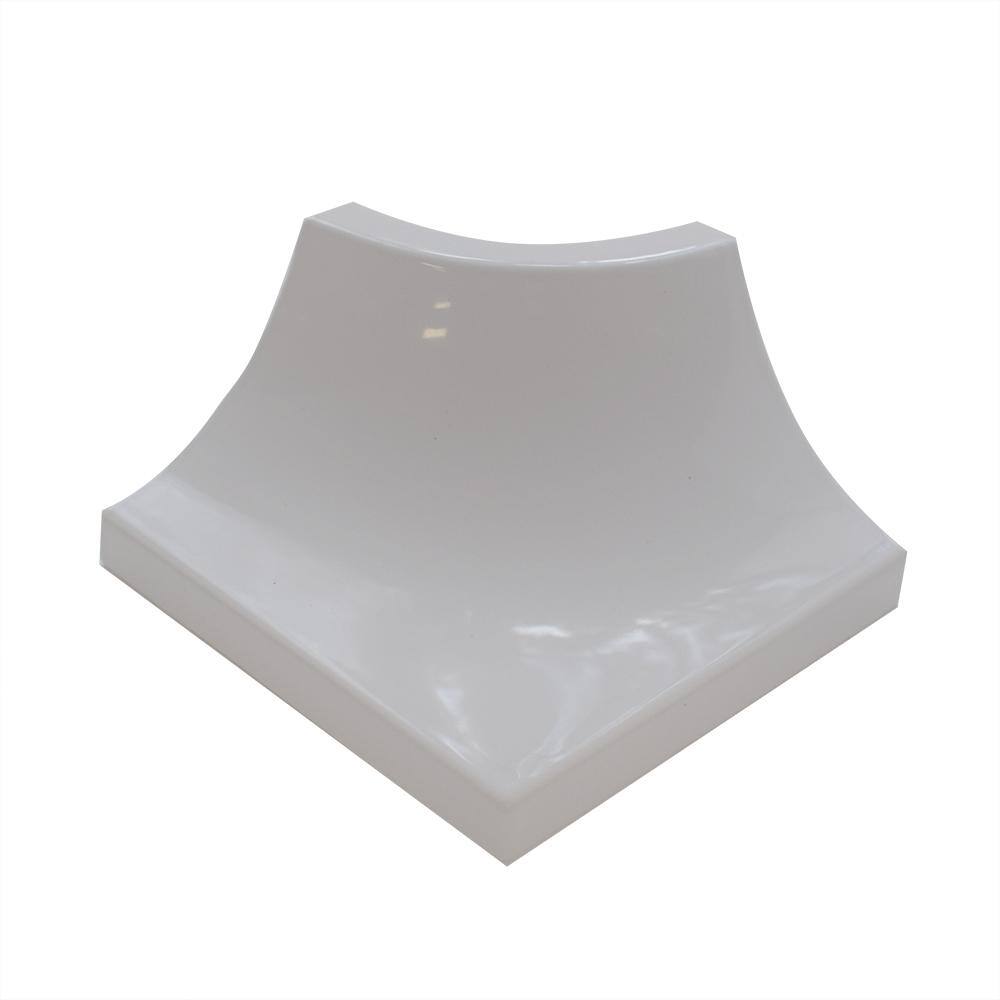External Angle NS1 White 1-9/16 in. x 1-9/16 in. Complement Aluminum Tile Edging Trim price history on PriceWatchPro