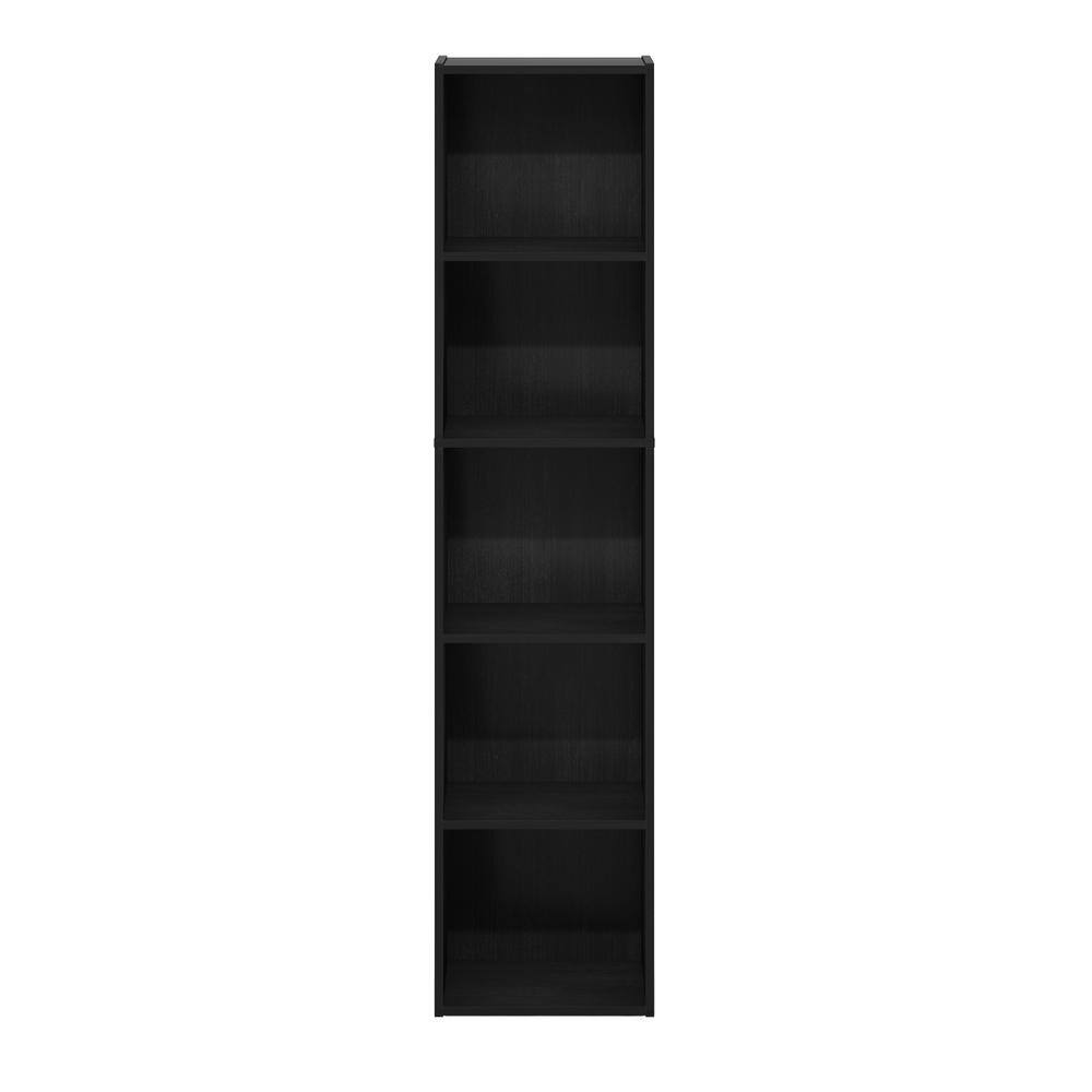 Blackwood 5-Tier Rectangular Freestanding Bookcase