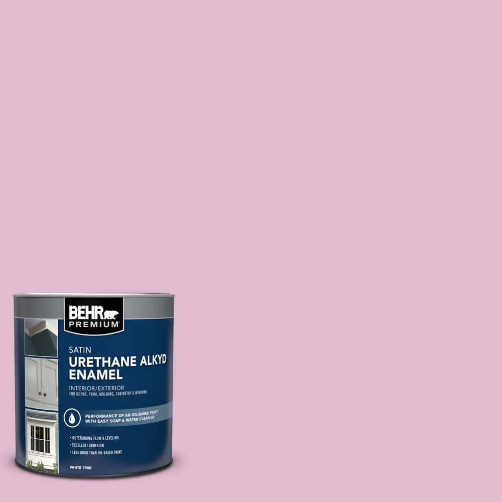 1 qt. #M130-3 Wild Geranium Satin Enamel Urethane Alkyd Interior/Exterior Paint price history on PriceWatchPro