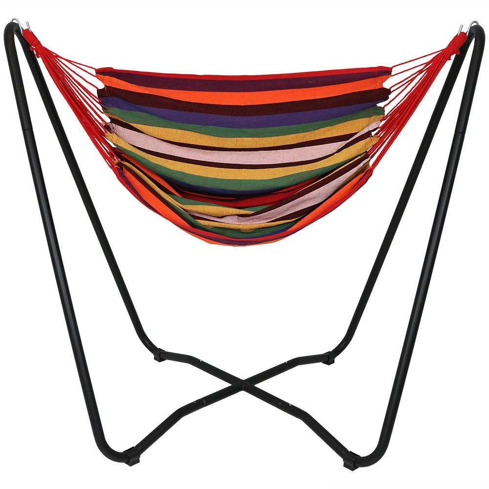 Sunnydaze 5 ft. Fabric Hanging Hammock Chair with Space