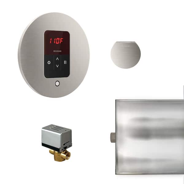 Mr. Steam Mr.Steam Basic Butler Package Round Nrushed Nickel