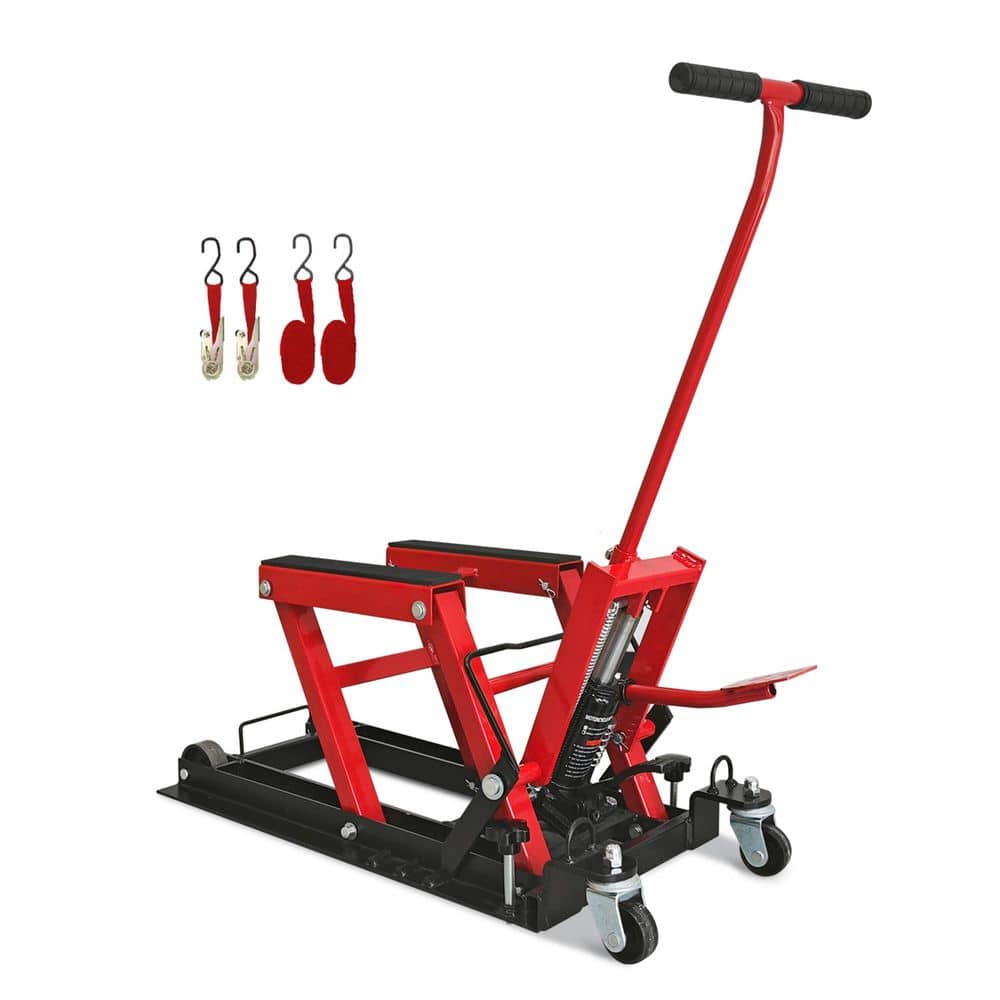 maocao hoom Hydraulic Motorcycle Lift Jack, 1500 lbs. Capacity