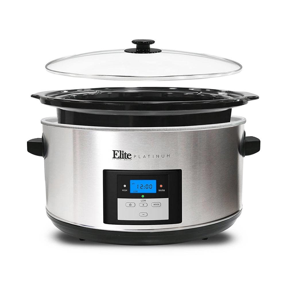 Platinum 8.5 Qt. Stainless Steel Slow Cooker with Digital Display