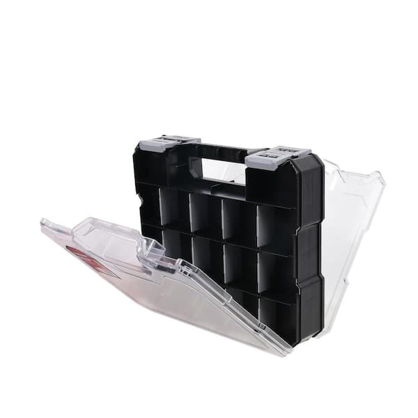 Reviews for Husky 34-Compartment Plastic Double Sided Small Parts Organizer