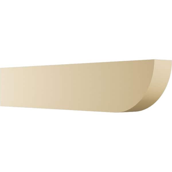 Ekena Millwork Standard Durham 4 in. W x 8 in. H x 42 in. D Signature Urethane Rafter Tail Outlooker