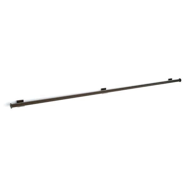 6 ft. Bronze Ladder Rail for Rolling Ladder