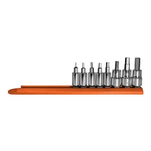 Metric Hex Socket Bit Set (8-Piece)