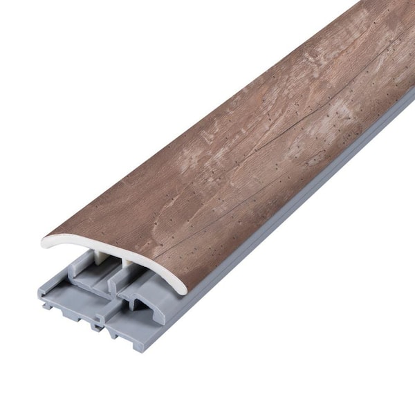 Lighthouse 0.31 in. T x 2 in. W x 78.7 in. L Vinyl 4-in-1 Molding