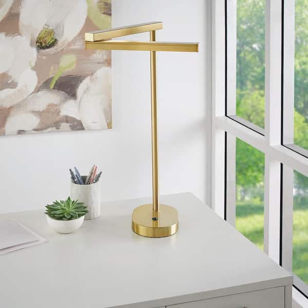 テーブルライト Gatsby Desk Lamp with 2 Outlets - Startex