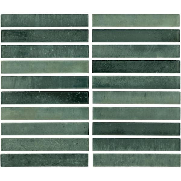 Daltile Miramo Reef 2-1/2 in. x 3 in. Glossy Ceramic Straight