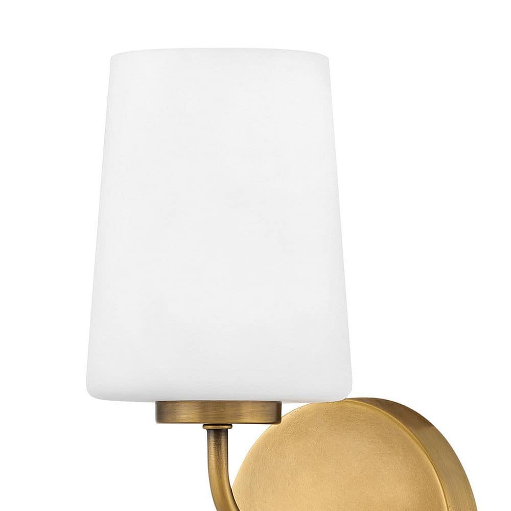 Heritage Brass Slim Elongated Arm Dimmable Bath Sconce