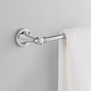 Silverton 18 in. Wall Mount Towel Bar Bath Hardware Accessory in Polished Chrome