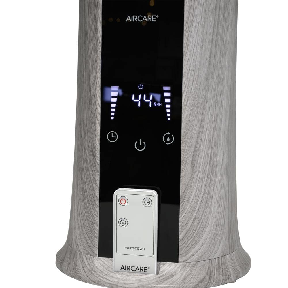 Tall Ultrasonic Cool Mist Humidifier with Driftwood Finish