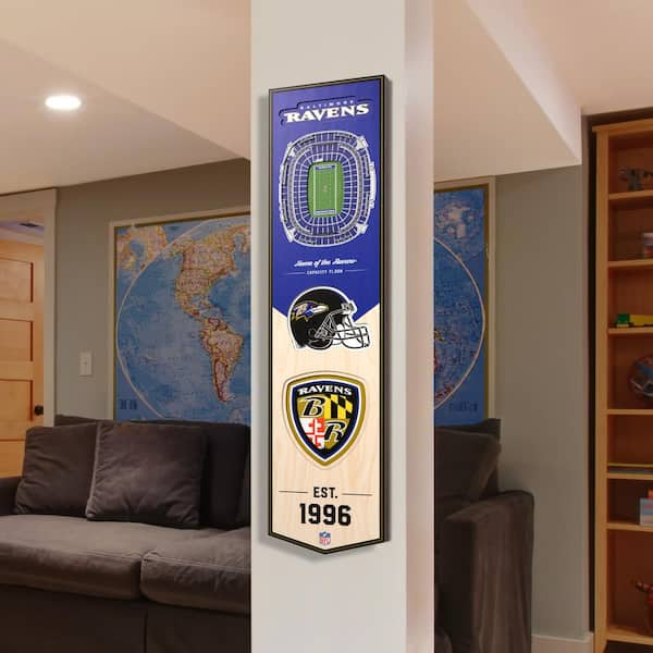 BALTIMORE RAVENS AMERICAN FOOTBALL TEAM OUTLET WALL PLATE MAN CAVE